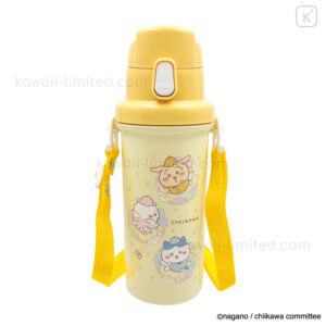 Japan Chiikawa One Push Water Bottle with Strap - Chiikawa & Hachiware & Usagi : Fairy | Kawaii Limited