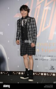 Taipei. 6th Aug, 2014. Japanese singer Nishikawa Takanori attends press conference in Taipei on Wednesday August 6, 2014. © TopPhoto/Alamy Live News Stock Photo - Alamy