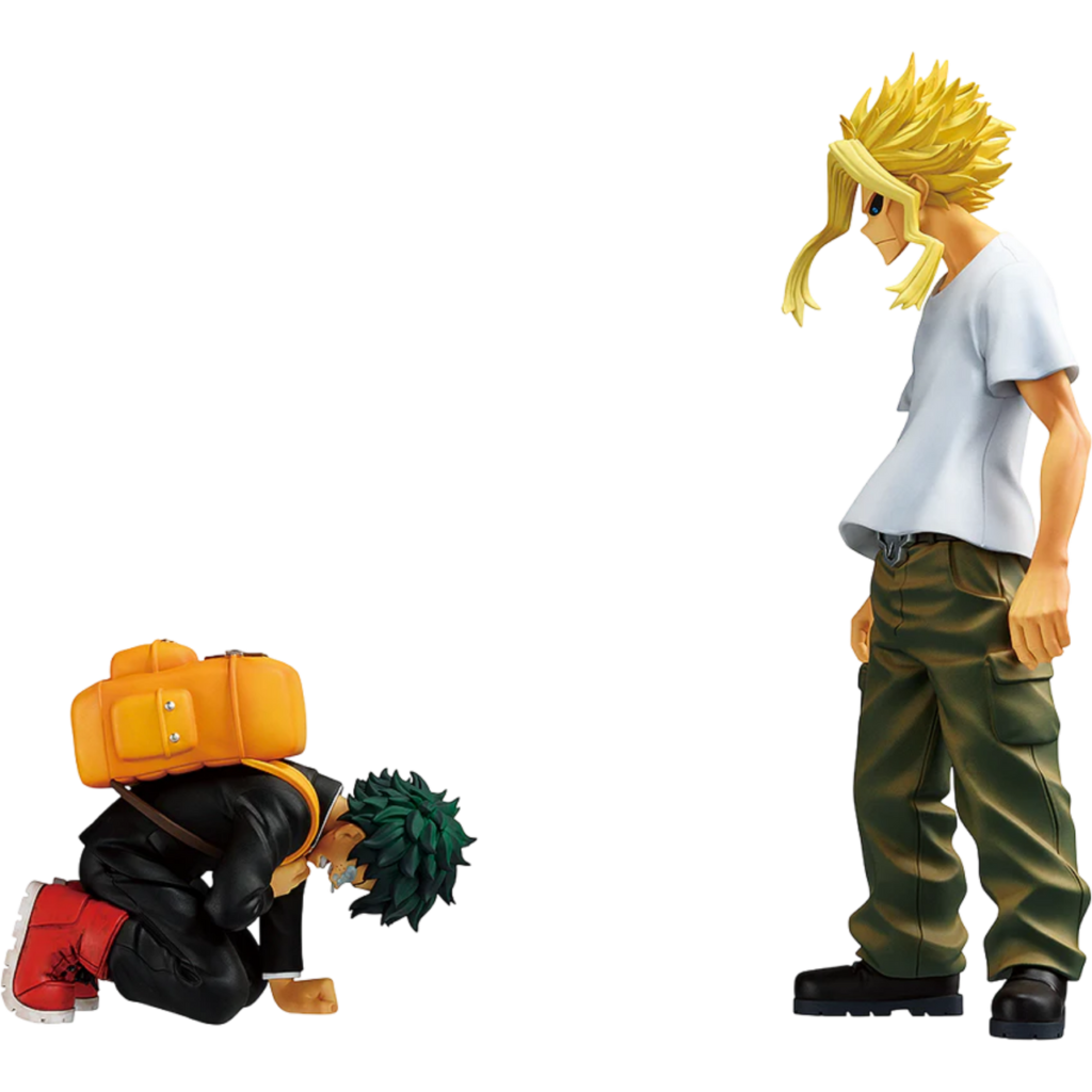 My Hero Academia: Izuku Midoriya & All Might (The Story of How He Became the Greatest Hero) Masterlise Plus Ichibansho Figure (PREORDER)