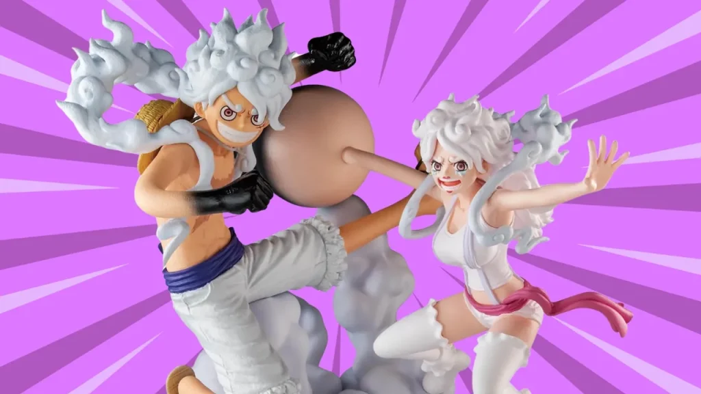 New ONE PIECE Figures Recreate Luffy and Bonney's Clash Against Saint Saturn