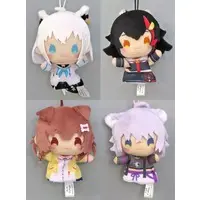 Full Set) hololive - Plush Strap - Finger Puppet - Shirakami Fubuki & Inugami Korone & Nekomata Okayu & Ookami Mio (全4種セット 指パペット-ホロライブゲーマーズ- 「バーチャルYouTuber ホロライブプロダクション」) (USED) | Official Japanese Merchandise - Goods
