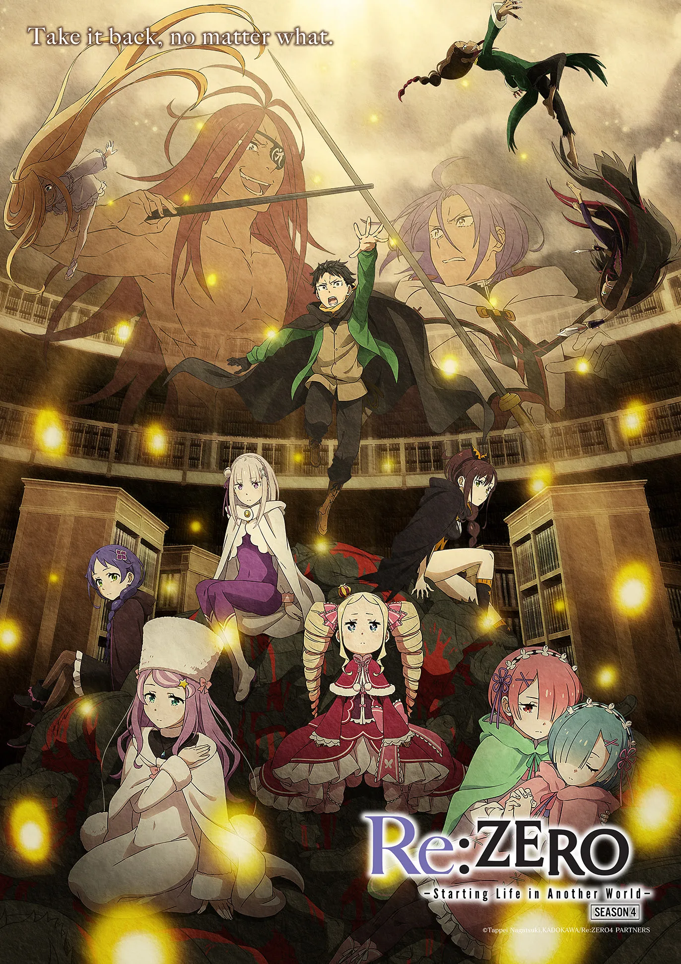 Re:ZERO Season 4 Reveals Visual for "The Recapture Arc"
