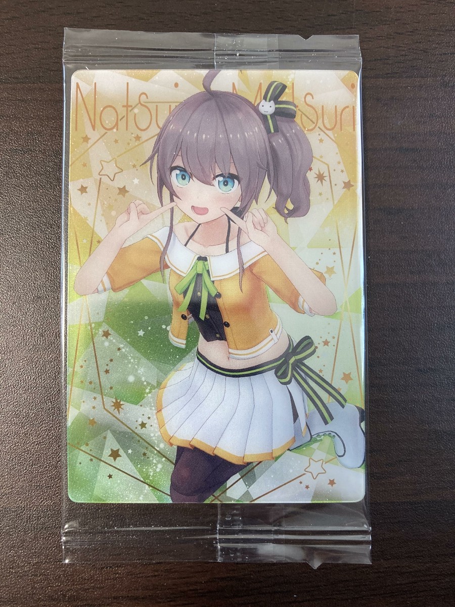 No.7 Natsuiro Matsuri Hololive Production Wafer Foil Card Sealed Japanese | eBay