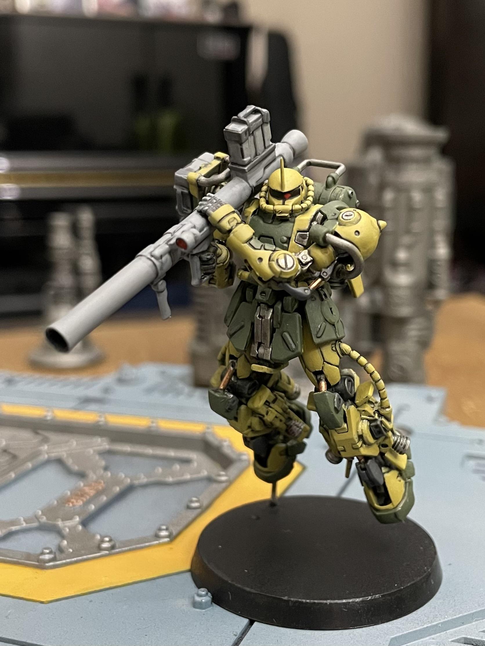 Gundam Artifact Zaku II High Mobility Type. : r/Gunpla