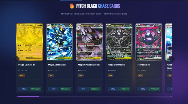 Pokémon TCG Pitch Black Card List – All Revealed Cards (Mega Evolution Set) : r/PokeInvesting