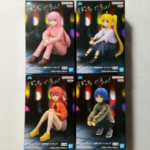 Bocchi the Rock Figure Hitori Gotoh Nijika Ijichi Ryo Yamada Ikuyo Kita Set of 4