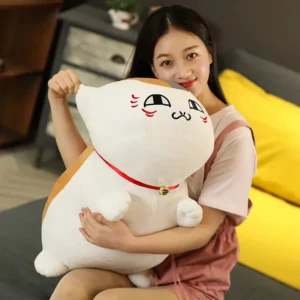 Natsume Yuujinchou Nyanko Cat White Black Plushie – Kawaiies