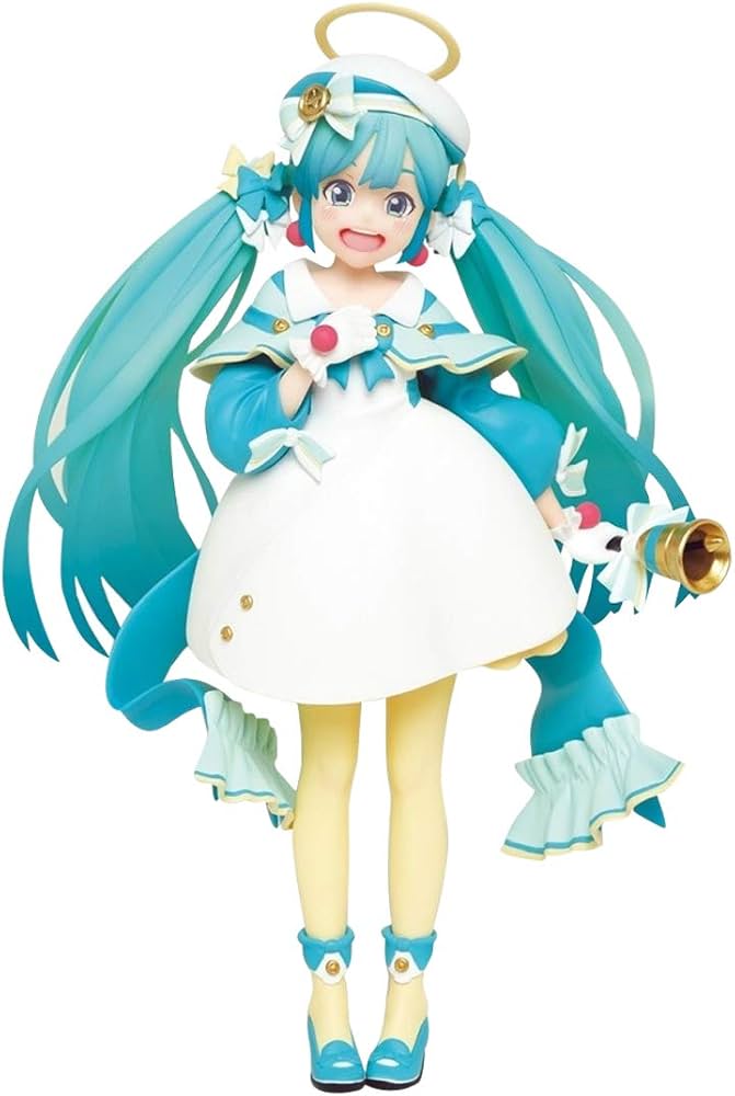 Amazon.com: Taito 451085300 Project Diva Hatsune Miku 2nd Season Winter Version Figure, 7" : Toys & Games