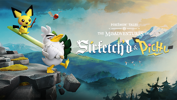New Artwork from Pokémon Tales: The Misadventures of Sirfetch'd & Pichu | Pokemon.com