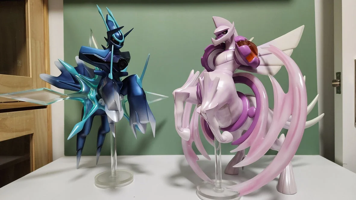 [IN STOCK] 1/20 Scale World Figure [KING] - Hisuian Dialga & Palkia