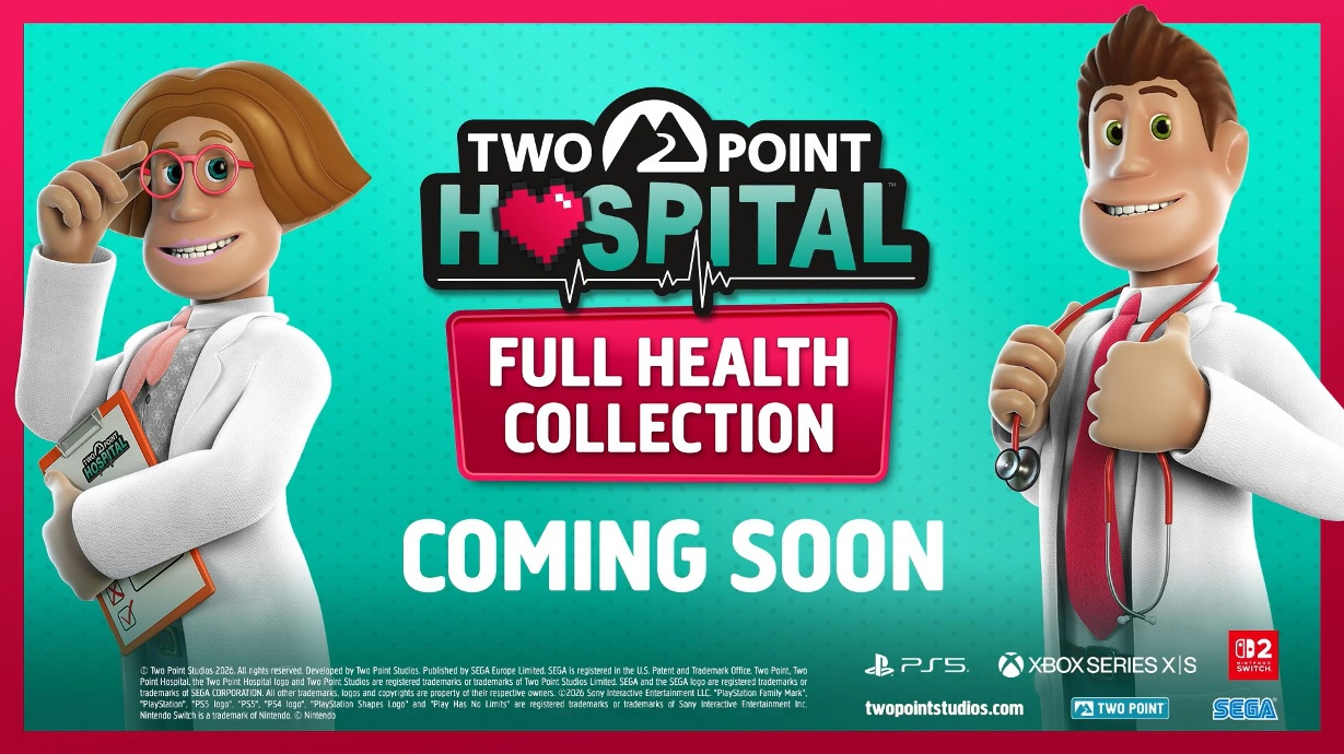 Two Point Hospital: Full Health Collection announced for Nintendo Switch 2