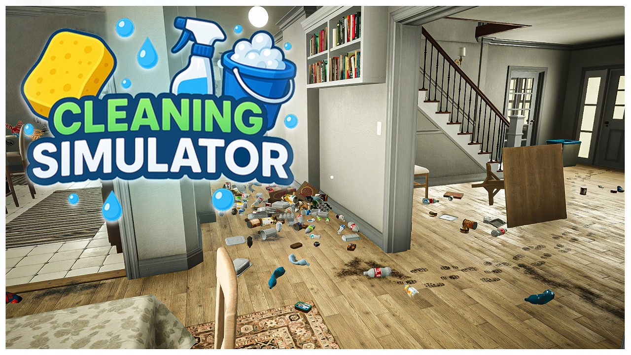 Cleaning Simulator Gameplay - First Look and First Impressions
