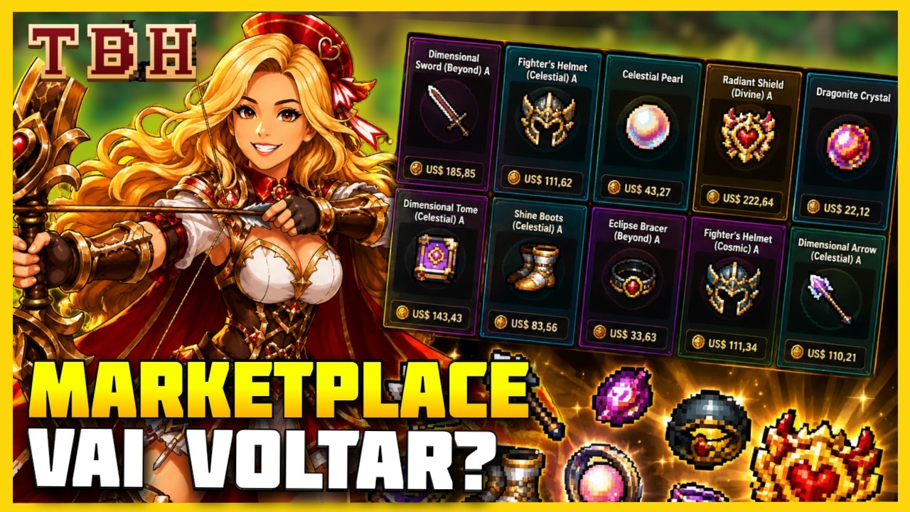 🔥 Task Bar Hero: O MARKETPLACE VAI VOLTAR? ENTENDA TUDO APÓS ATUALIZAÇÃO!
