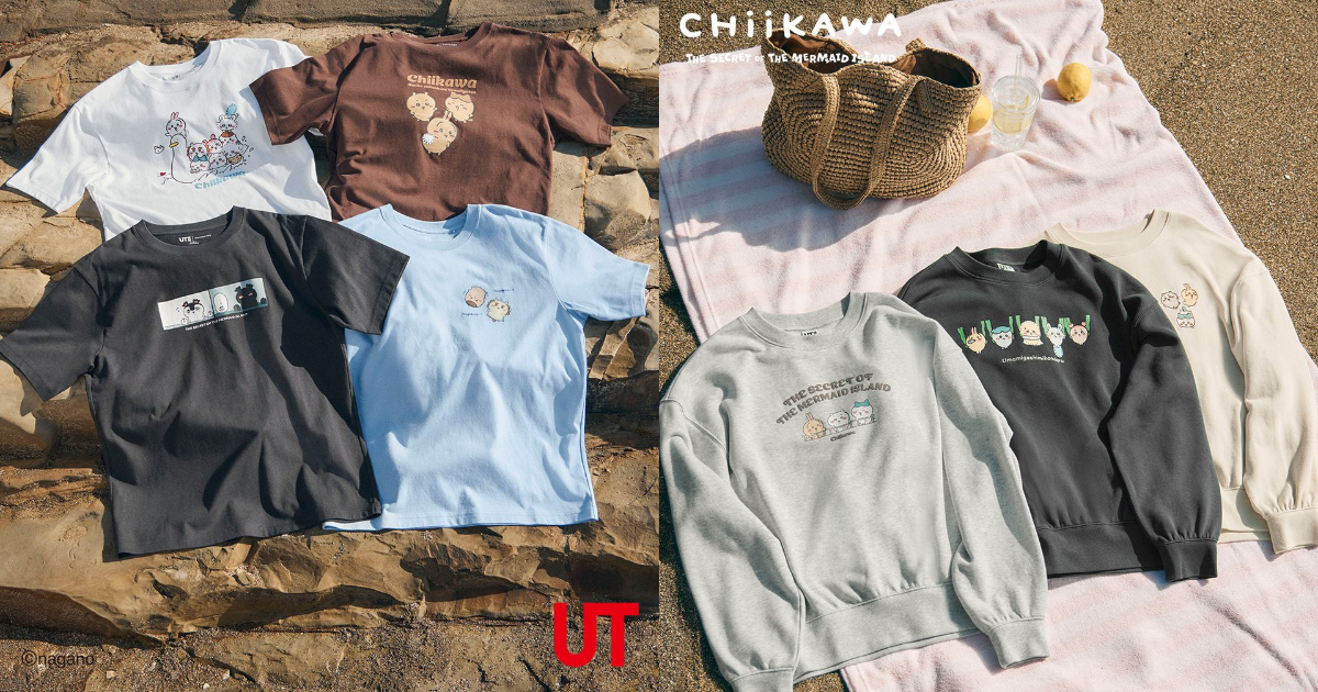 UNIQLO x "Chiikawa The Movie" Drops Adorable UTs and Sweatshirts for Women and Kids!