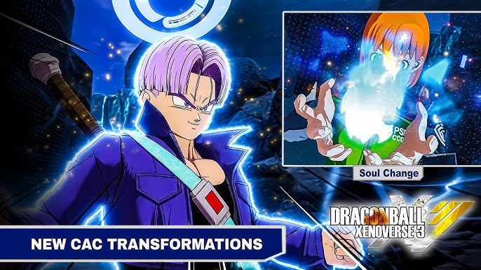 DRAGON BALL Xenoverse 3 - NEW Official Character Transformations CAC Soul Change Gameplay Mechanics