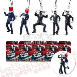 No More Movie Thief Camera Man / Patlamp Man - Holiday Greeting Stuffs - Free Shipping Anime Figure Collectibles, Gashapon Figure, Fashion Accessories