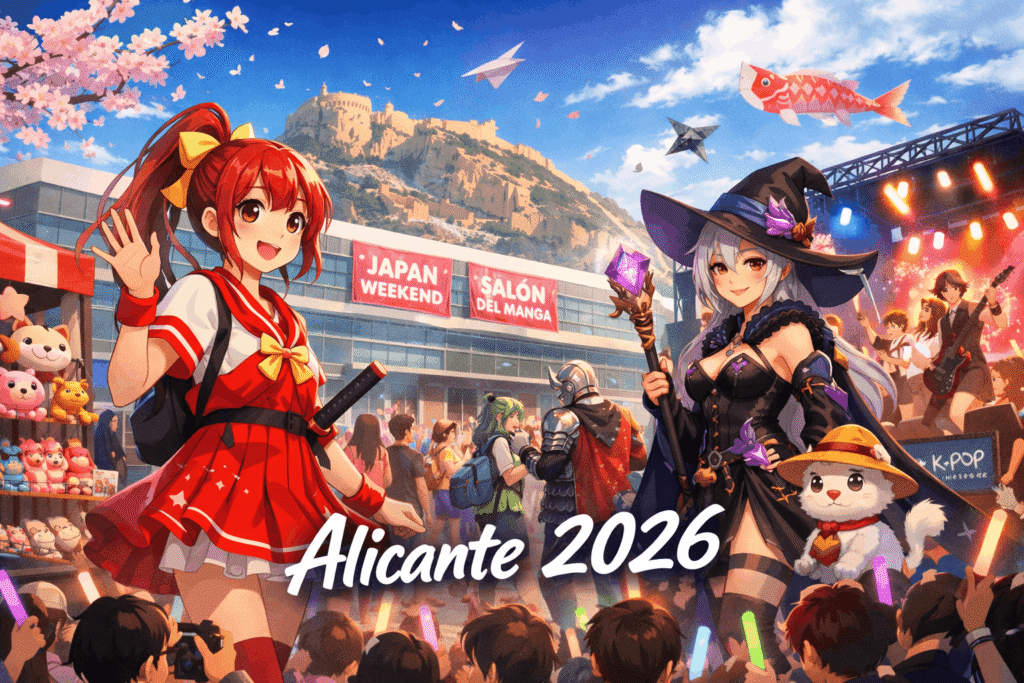 Alicante Manga Convention to take place on 28–29 March 2026 at Fira Alacant