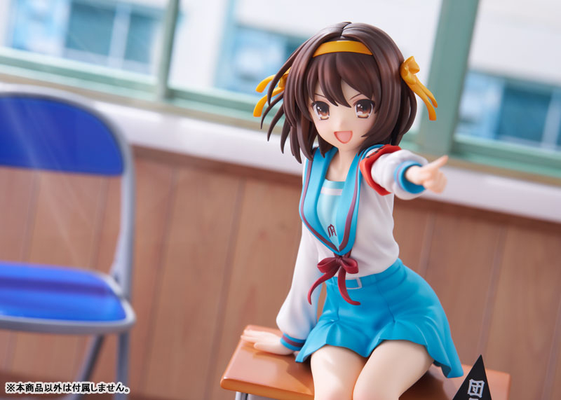 AmiAmi [Character & Hobby Shop] | KDcolle The Melancholy of Haruhi Suzumiya - Haruhi Suzumiya Anime Series 20th Anniversary Ver. KADOKAWA Special Set 1/7 Complete Figure(Pre-order)