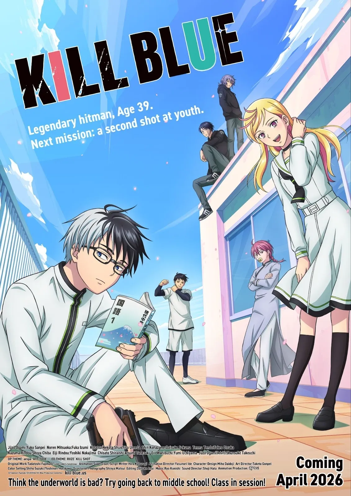 Kill Blue Reveals 2nd Trailer and Key Visual