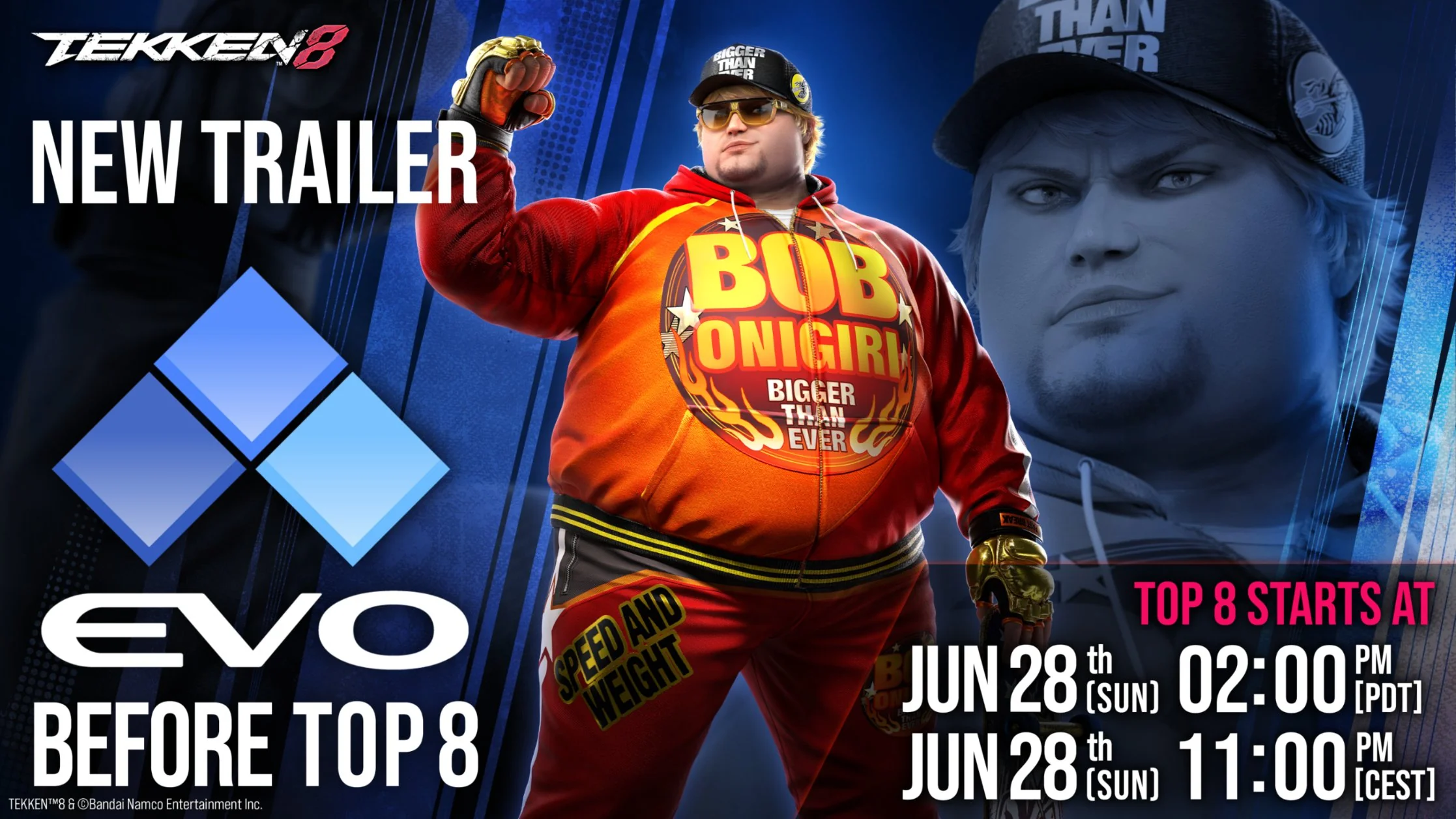 New trailer for Bob will be revealed before the Top 8 at Evo Vegas 2026 : r/ Tekken