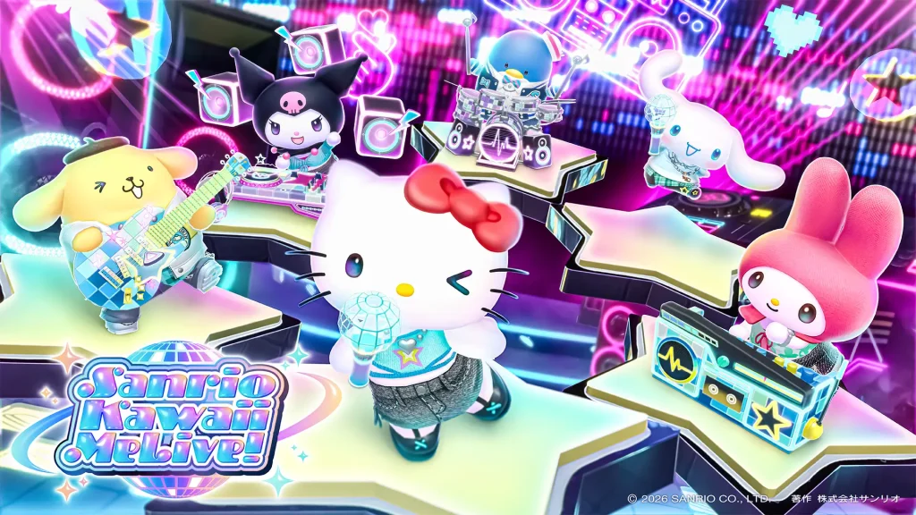 Sanrio Announces Adorable New Rhythm Game "Kawaii Me Live!"