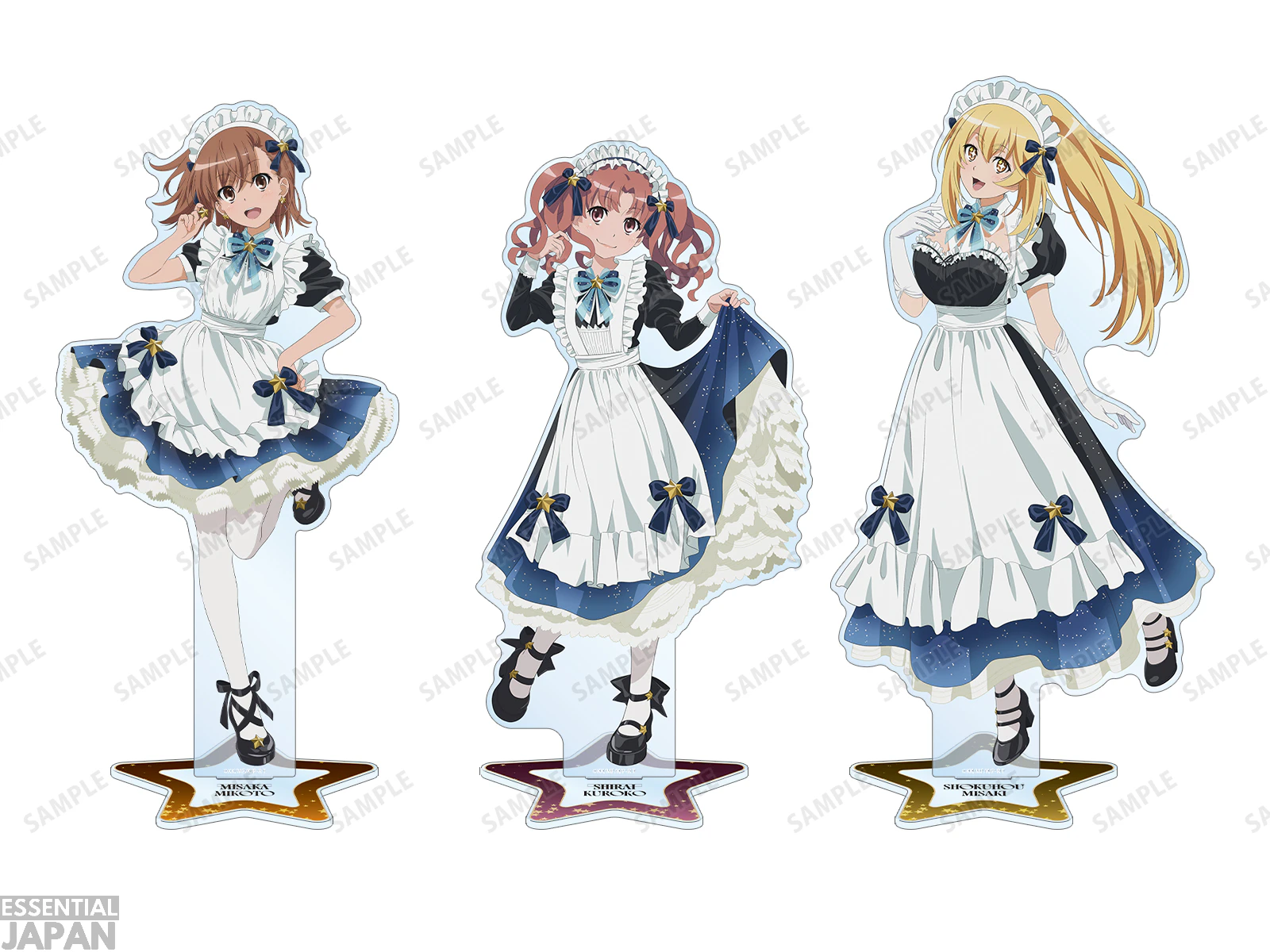 A Certain Scientific Railgun T Reveals New and Exclusive Maid Themed Merch Collection