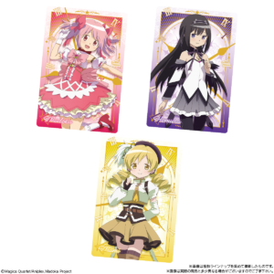 Bandai Candy Puella Magi Madoka Magica The Movie: Walpurgisnacht Rising Metallic Card Collection Wafer BOX (20pcs)