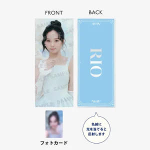PHOTO SLOGAN - RIO /『NiziU Live with U 2024-2025 “AWAKE” OFFICIAL GOOD – JYP JAPAN ONLINE STORE