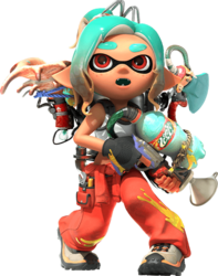 Mechanic - Inkipedia, the Splatoon wiki