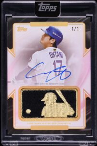 2025 Topps Chrome MVP Award Gold MLB Logoman Shohei Ohtani PATCH AUTO 1/1 #GOLDA-SO on Fanatics Collect