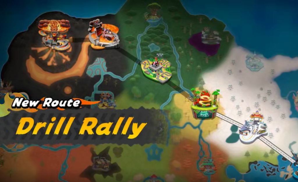 Mario Kart World Ver. 1.7.0 Adds Drill Rally and Boomerang Rally to Knockout Tour