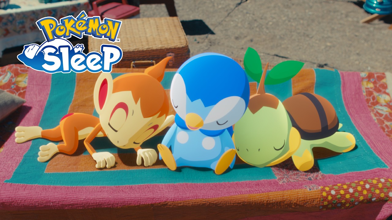 Turtwig, Chimchar, and Piplup Arrive! | Pokémon Sleep 3rd Anniversary 🎉