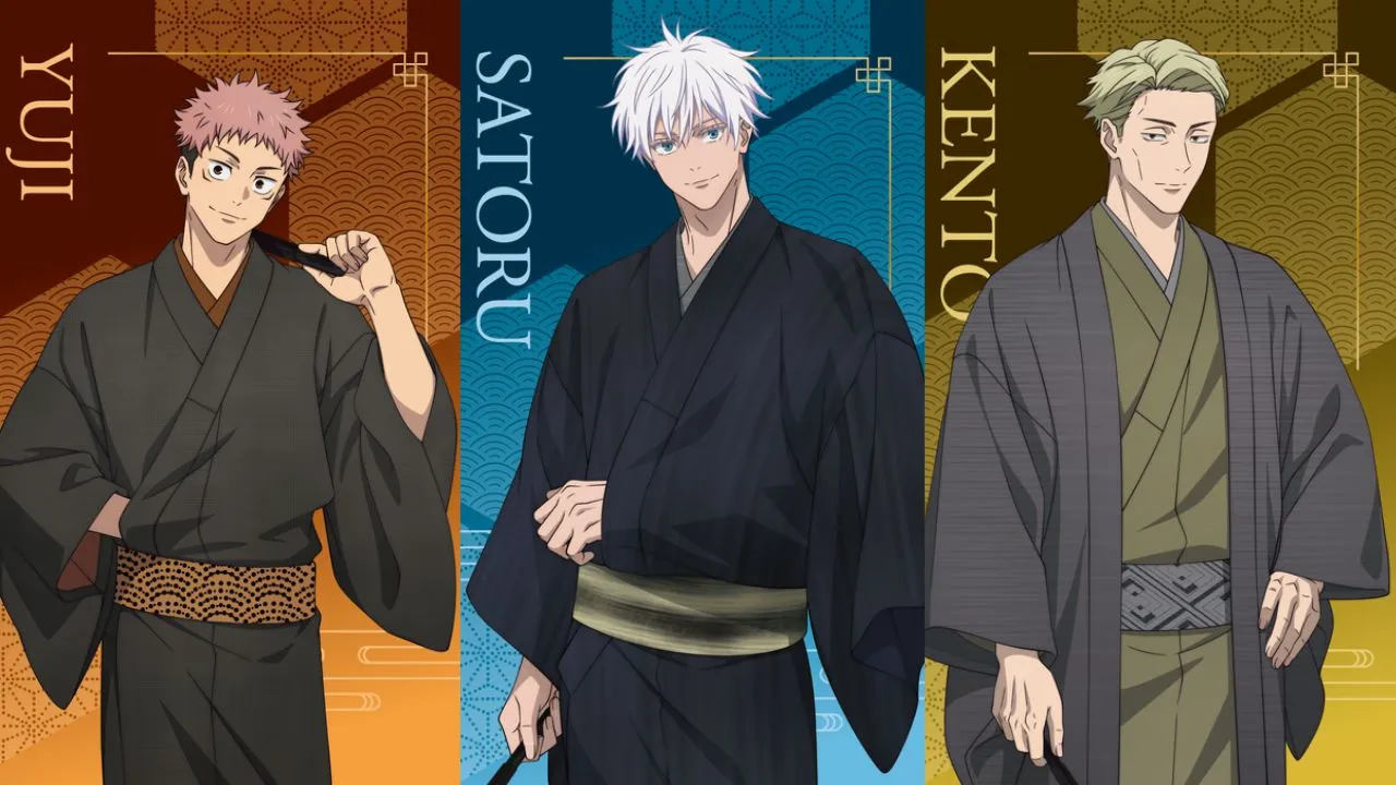 Jujutsu Kaisen Reveals Exclusive Kimono-Themed 5th Anniversary Merch Collection