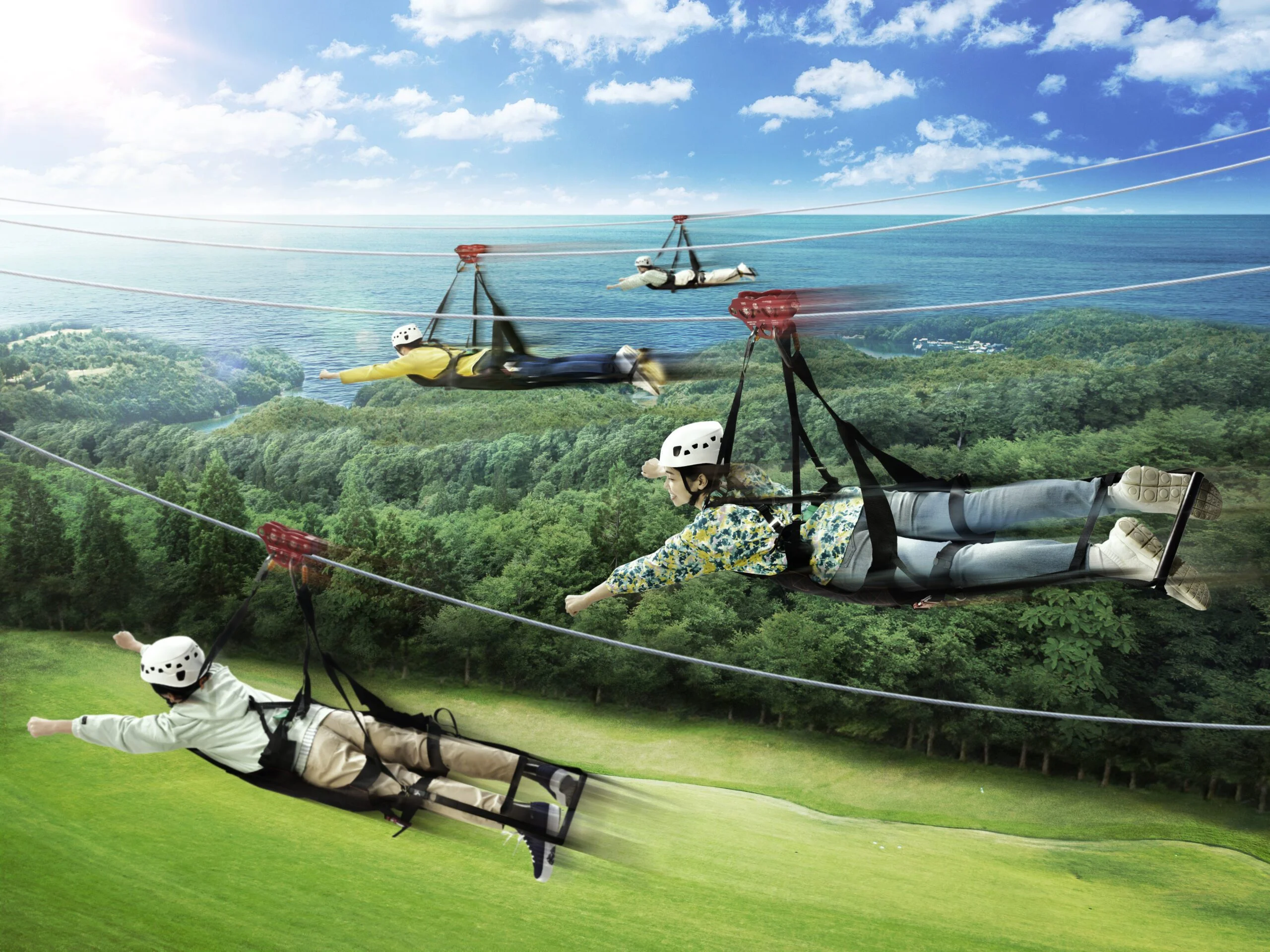 Shima Green Adventure] Attraktionsfeld