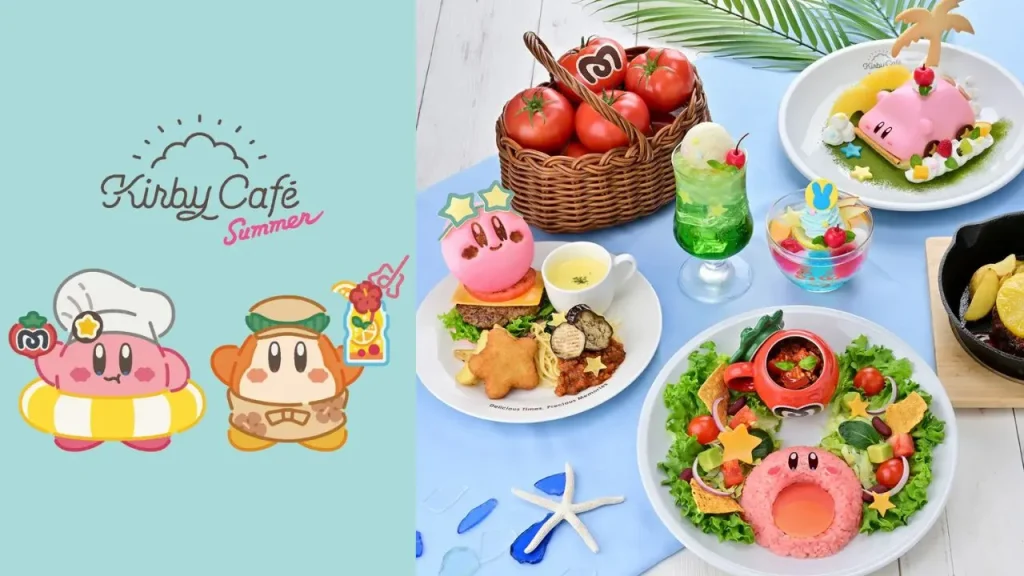 Kirby Café Reveals New Summer 2026 Menu and Merchandise