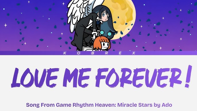 Ado - Love me forever! (Song From Game "Rhythm Heaven: Miracle Stars") (Lyrics)