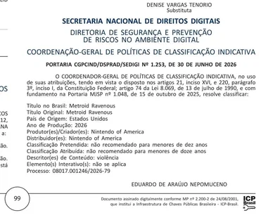 Metroid Ravenous Leaked By Brazilian Ratings Board?