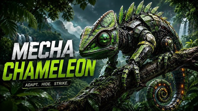 🔴 Meccha Chameleon with xyangs