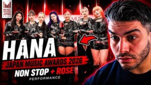 HANA - JAPAN MUSIC AWARDS 2026 PERFORMANCE | NON STOP + ROSE | REACTION