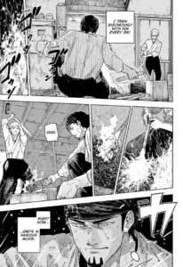 I mean Chihiro has to use his smithing skills at some point right? : r/ Kagurabachi