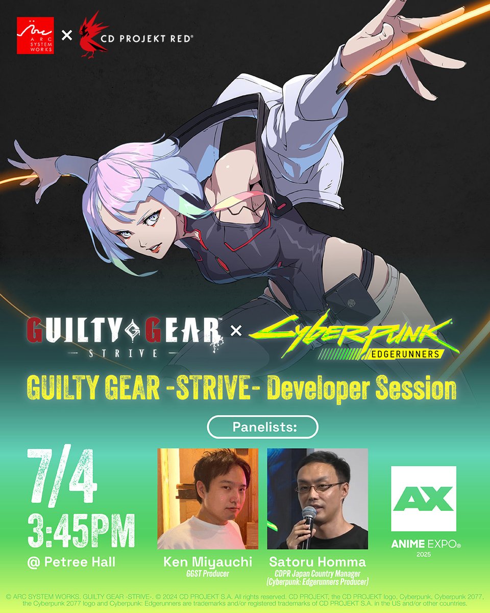 Lucy is joining GUILTY GEAR -STRIVE-⚡️