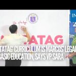 Matatag' curriculum is Marcos' legacy in basic education, says VP Sara | Inquirer News