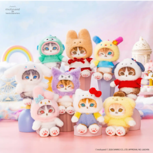 Mofusand × Sanrio Characters Plush Mascot 9pc Set Potefuwa Japan Limited New | eBay