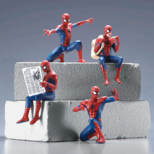 T-ARTS "SR+ Spider-Man -Spider-Man's Daily Life-" Gashapon: Detailed Depiction of Human Body Lines & Muscle Shapes!