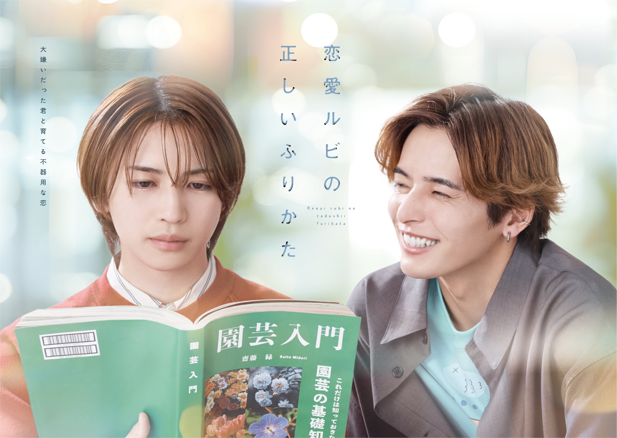 Iwahashi Genki to Lead BL Drama Renai Rubi no Tadashii Furikata with Soma Satoru - Tonboriday
