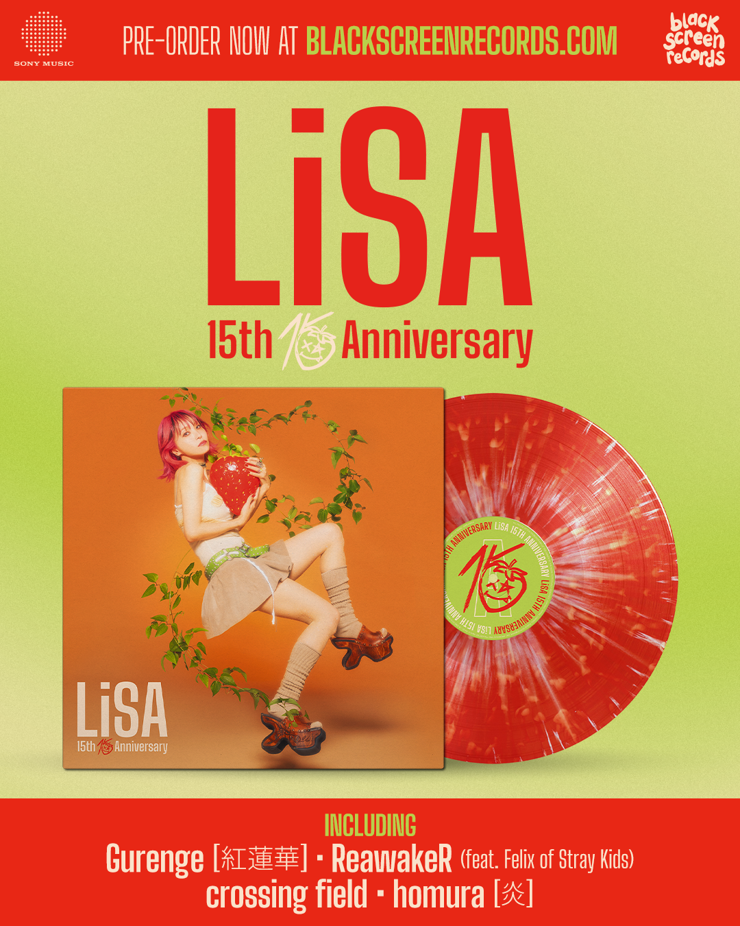 LiSA Celebrates Her 15th Anniversary with Exclusive Vinyl Releasing on August 26 - Anime Corner