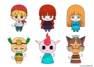 Box) Nyokinto Magical Circle Guru Guru Mascot Figure (6 Types) (6 Pieces Included)｜Good Smile Company