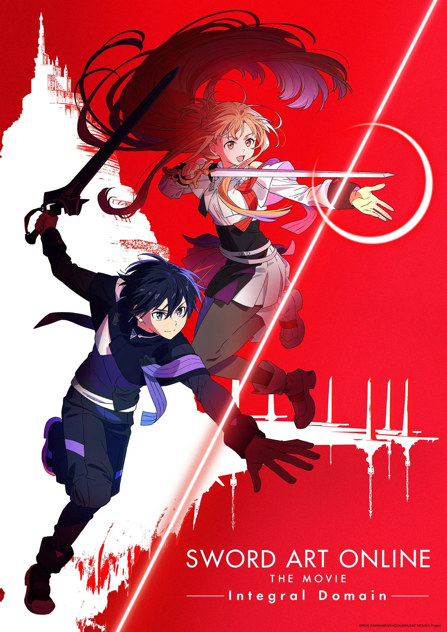 Sword Art Online the Movie -Integral Domain- Premieres 2028, Reveals Main Staff & Cast and Teaser Visual - oprainfall