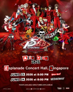 The 'PERSONA 5 Special Big Band Concert Asia Tour 2026' adds 2nd