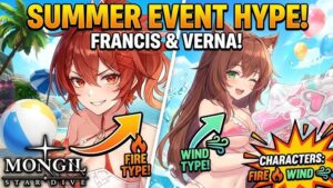 Mongil: Star Dive - Summer Event Hype/Francis & Verna